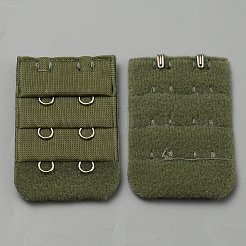 3 Rows x 2 Hooks Bra Extenders&nbsp;DIY-WH0430-562A-02