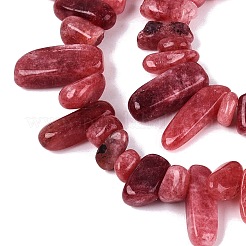 Dyed Natural Quartz Beads Strands&nbsp;G-Q606-24A-09