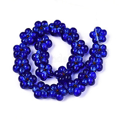 Handmade Silver Foil Glass Beads&nbsp;FOIL-N030-01B