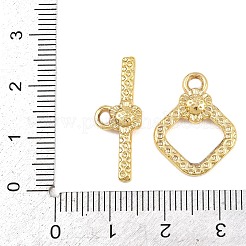 Brass Toggle Clasps&nbsp;KK-G548-34D-G