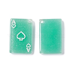 Transparent Resin Pendants&nbsp;RESI-I047-02C