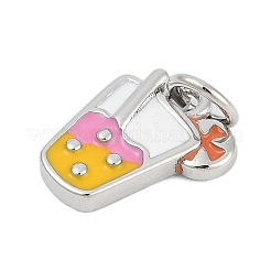 Brass Enamel Charms&nbsp;KK-G522-03P