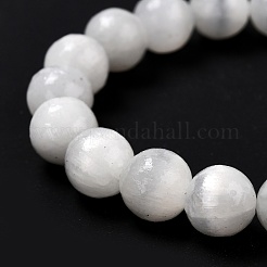 Natural Selenite Beaded Stretch Bracelets&nbsp;BJEW-F414-01C-01