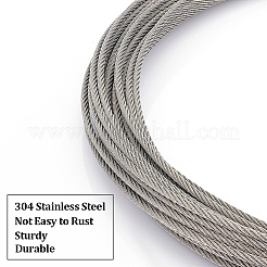 304 Stainless Steel Wire & Wire Guardian and Protectors&nbsp;DIY-UN0006-13