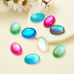 Glass Cabochons&nbsp;GGLA-K004-18x25mm