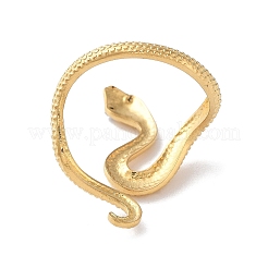 304 Stainless Steel Open Cuff Rings&nbsp;RJEW-M020-03G-04