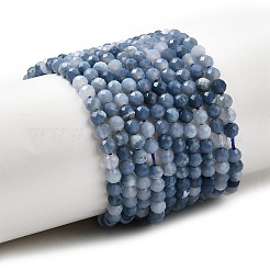 Natural Blue Opal Beads Strands&nbsp;G-P603-C-3mm-04