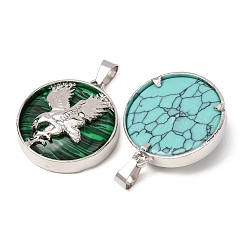 Synthetic Mixed Stone Pendants&nbsp;GG-CBA040B-02P