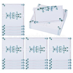 80Pcs Rectangle Paper Table Place Cards&nbsp;AJEW-TA0003-64B