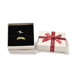 Cardboard Couple Ring Packaging Boxes&nbsp;CON-Z006-02A