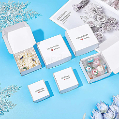 24Pcs 6 Styles Paper with PVC Candy Boxes&nbsp;CON-BC0002-15B