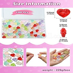 100Pcs Glass Beads&nbsp;GLAA-CJ0002-44
