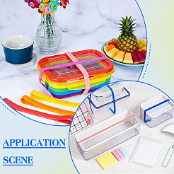 12Pcs 12 Colors Silicone Bands&nbsp;FIND-WR0013-03
