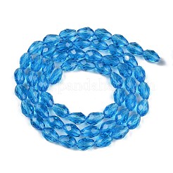 Transparent Glass Beads Strands&nbsp;EGLA-N013-T4mm-D17