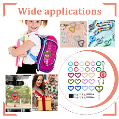 DIY Food Grade Silicone Beaded Pendant Decoration Making Kit&nbsp;DIY-GO0001-96