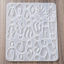 DIY Silicone Irregular Shape Pendant Molds&nbsp;LS-DIY-M047-01A