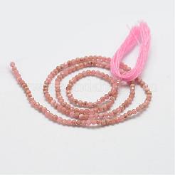 Natural Rhodochrosite Beads Strands&nbsp;G-P270-2mm-17