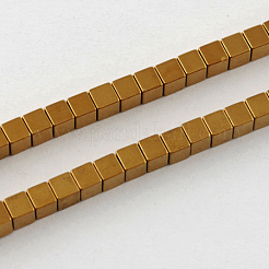 Non-magnetic Synthetic Hematite Beads Strands&nbsp;G-Q876-2mm-3