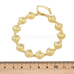 Brass Link Chain Bracelets for Women&nbsp;BJEW-L707-04G-02