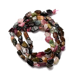 Natural Multicolor Tourmaline Beads Strands&nbsp;G-I389-A13