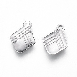 Tarnish Resistant 304 Stainless Steel Charms&nbsp;STAS-G214-45P