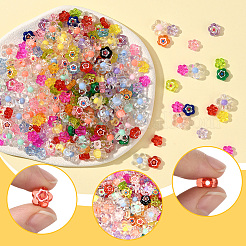 300Pcs 3 Styles Transparent Acrylic Beads&nbsp;MACR-SP0002-04
