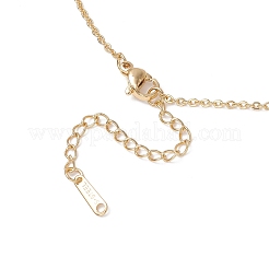 Natural Cultured Freshwater Pearl Potato with Shell Pearl Pendant 304 Stainless Steel Cable Chain Necklaces&nbsp;NJEW-JN05684