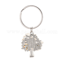 Chip Natural Citrine Keychain&nbsp;KEYC-JKC00219-03