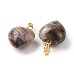 Natural Gemstone Pendants&nbsp;G-I311-A09-G