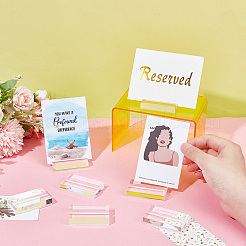 Acrylic Business Card Display Stand&nbsp;AJEW-WH0342-22