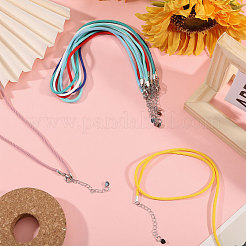9Pcs 9 Colors Round Nylon Milan Cord Necklace Making&nbsp;NJEW-PH01635