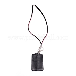 Rectangle PU Leather with Rhinestone Phone Card Holder&nbsp;AJEW-WH0230-48A