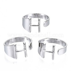 Alloy Cuff Finger Rings&nbsp;RJEW-S038-195H-P-NR