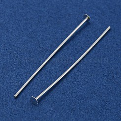 925 Sterling Silver Flat Head Pins&nbsp;STER-F018-01B