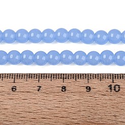Imitation Jade Glass Beads Strands&nbsp;GLAA-T032-J6mm-08