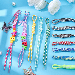 12Pcs 12 Colors Nylon Pendant Decorations for Bag Ornaments&nbsp;AJEW-SC0031-93