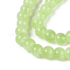 Acrylic Imitation Cat Eye Beads Strands&nbsp;OACR-Q197-01A-09