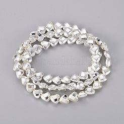 Electroplated Non-magnetic Synthetic Hematite Beads Strands&nbsp;G-G826-07S