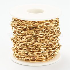 PVD Vacuum Plating 304 Stainless Steel Cable Chain&nbsp;STAS-B020-06G