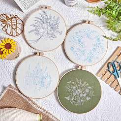 4 Sets 4 Style Embroidery Tool Accessories&nbsp;DIY-SZ0003-20