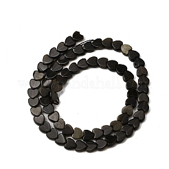 Heart Natural & Synthetic Mixed Gemstone Bead Strands&nbsp;G-L420-25-6mm-M