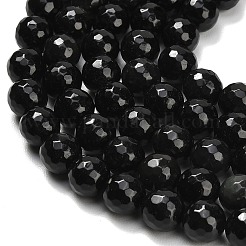 Natural Obsidian Beads Strands&nbsp;G-C280-B11-10mm
