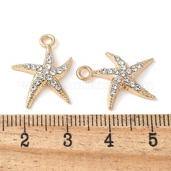Alloy Crystal Rhinestone Pendants&nbsp;PALLOY-E775-16G