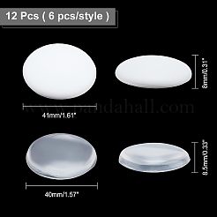 12Pcs 2 Style Door Knob Wall Shield&nbsp;AJEW-NB0002-44