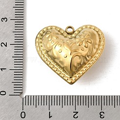 304 Stainless Steel Pendants&nbsp;STAS-B128-11C-G