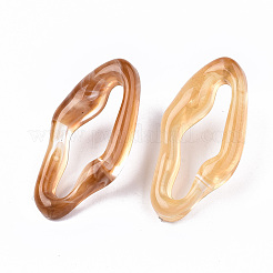 Transparent Resin Stud Earrings&nbsp;EJEW-T012-05-B01