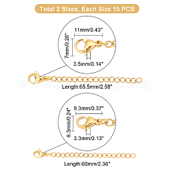 304 Stainless Steel Chain Extender&nbsp;STAS-UN0014-63G