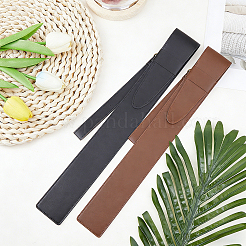2Pcs 2 Colors Leather Drumstick Storage Case&nbsp;AJEW-CL0005-92