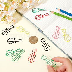 100Pcs 5 Colors Metal Paper Clip&nbsp;AJEW-CP0008-63