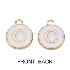 Golden Plated Enamel Alloy Charms&nbsp;ENAM-SZ0001-26A-C